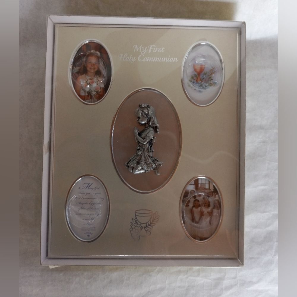NWOT Christian Art My Firt Communion Frame